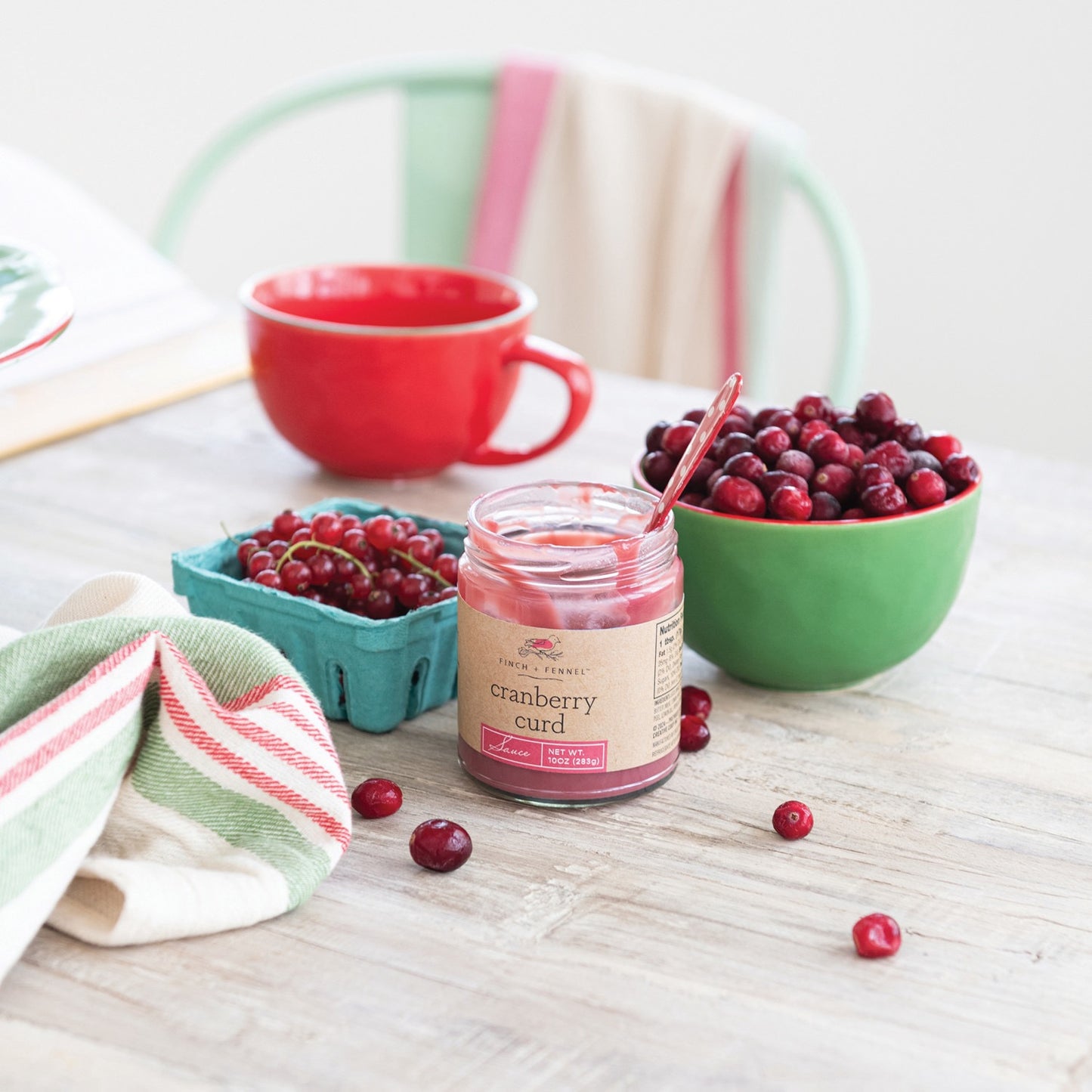 Cranberry Curd Sauce 10 oz.