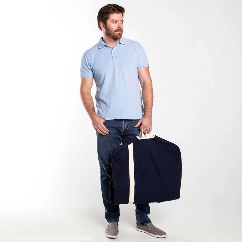 Canvas Garment Bag- Multiple Color Options