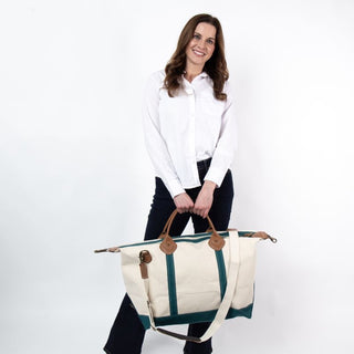 Canvas Weekender Bag- Multiple Colors