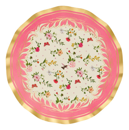 Wavy Dinner Plate Rococco Set/8