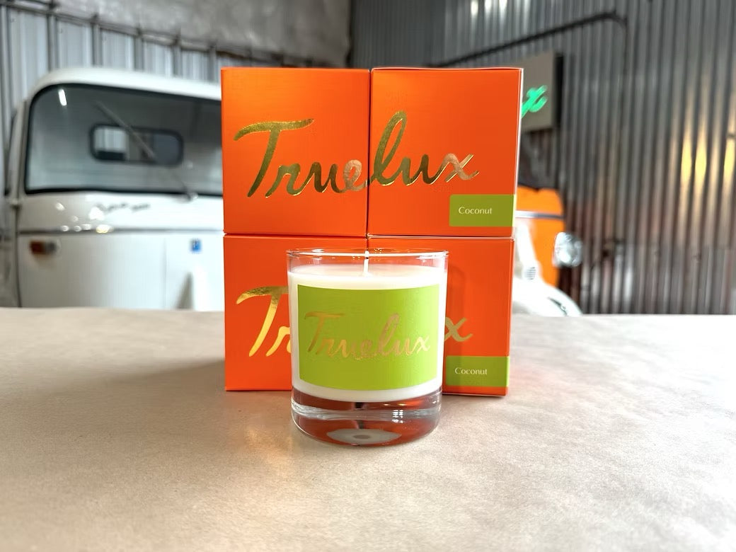 Truelux Lotion Candle- Coconut