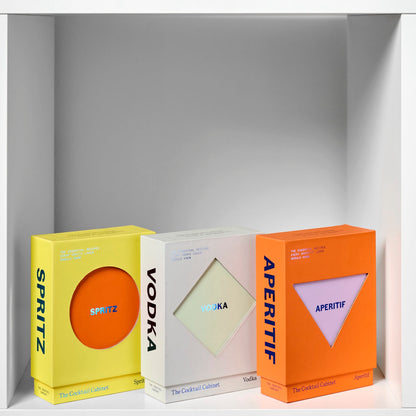 The Cocktail Cabinet: Vodka Recipe Deck | 50 Iconic Mixology Cards