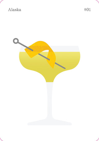 The Cocktail Cabinet: Gin | 50 Retro Mid-Century Mixology Recipe Cards
