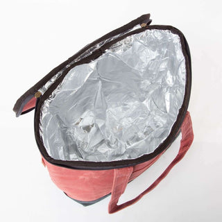 Waxed Canvas Large Lunch Cooler, Multiple Colors