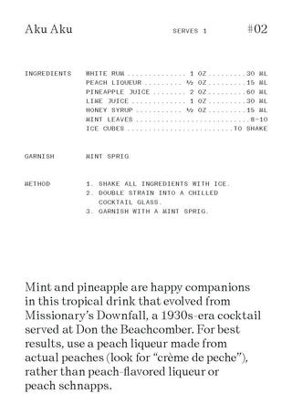 The Cocktail Cabinet: Rum Recipe Deck – 50 Illustrated Mixology Cards