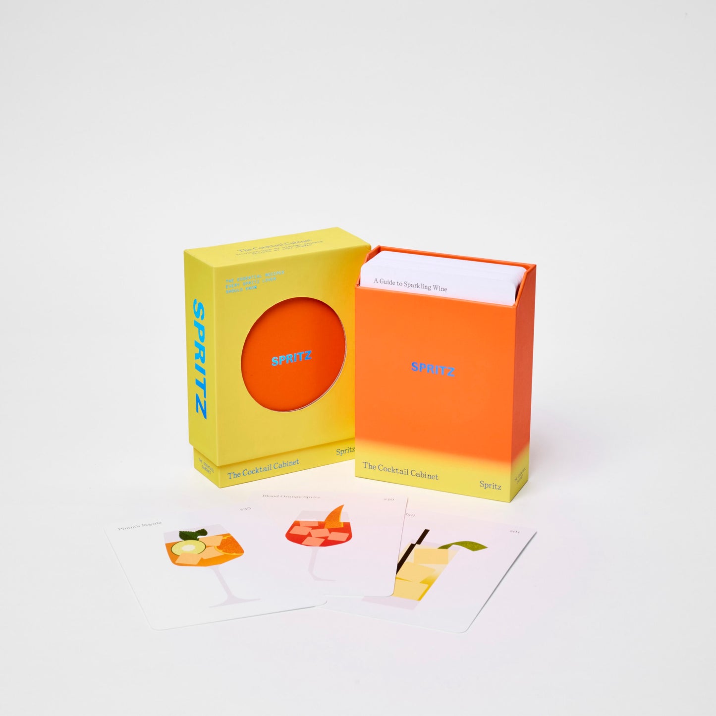 The Cocktail Cabinet: Spritz Recipe Deck | 50 Iconic Mixology Cards