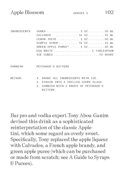 The Cocktail Cabinet: Vodka Recipe Deck | 50 Iconic Mixology Cards