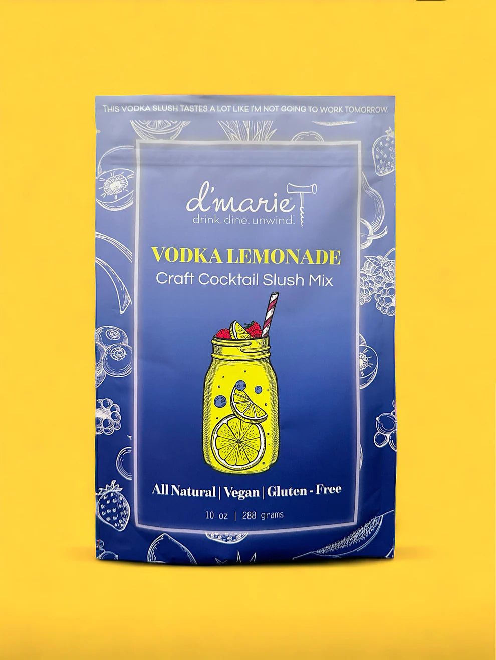 Vodka Lemonade Cocktail Slush Mix - 10oz