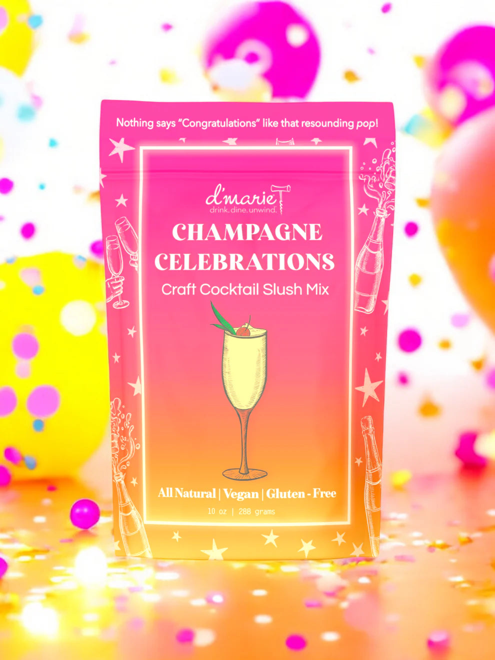 Champagne Celebrations Cocktail Slush Mix - 10oz