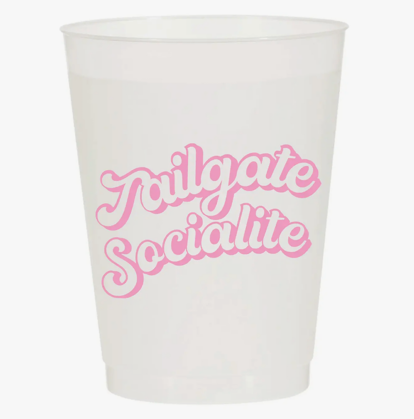 Tailgate Socialite Frosted Cups