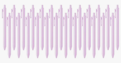 Lilac Dreams Soft-Touch Gel Pen | Fine-Point Precision Jotter