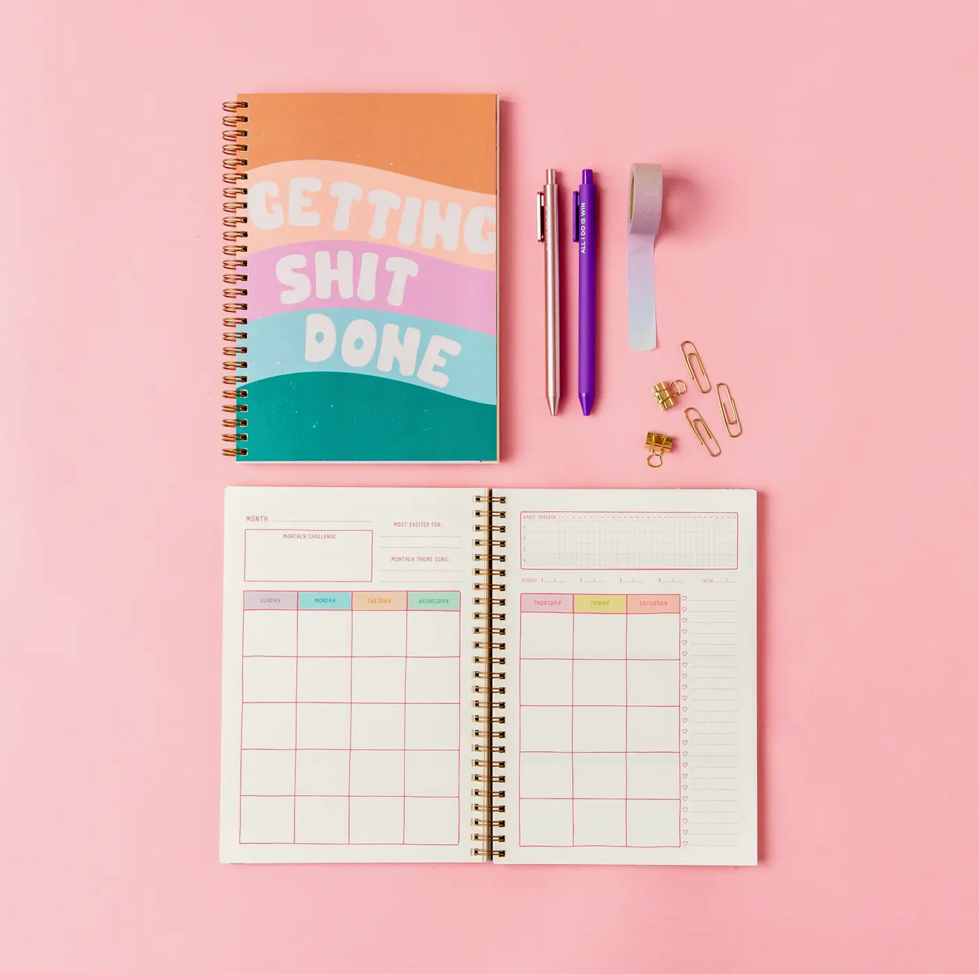 Getting Shit Done- Perpetual Planner