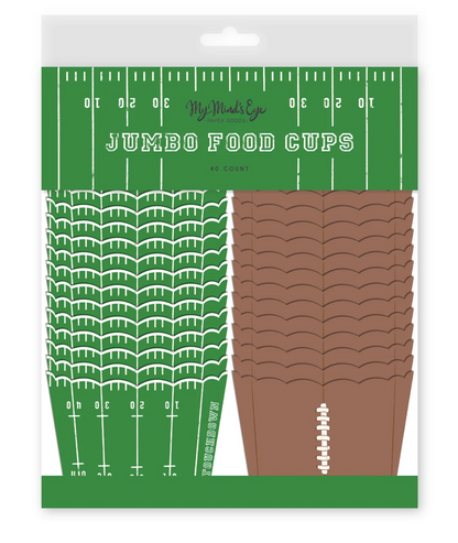 Football Food & Baking Cups