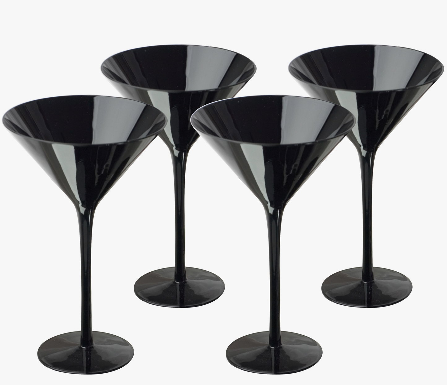 Black Martini Glass 7oz