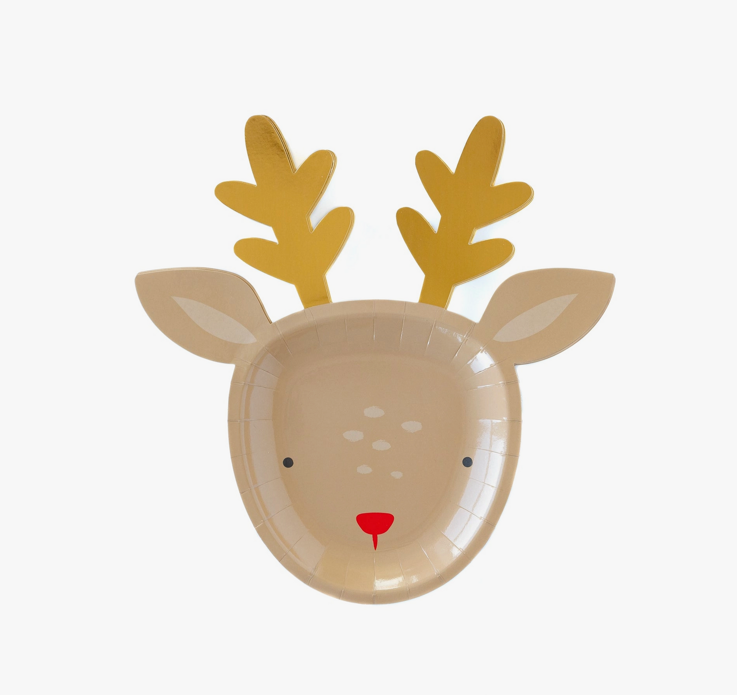 Reindeer Rudolph Plates 8ct