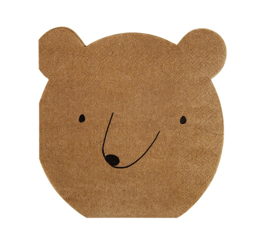 Meri Meri Bear Small Napkins 20ct