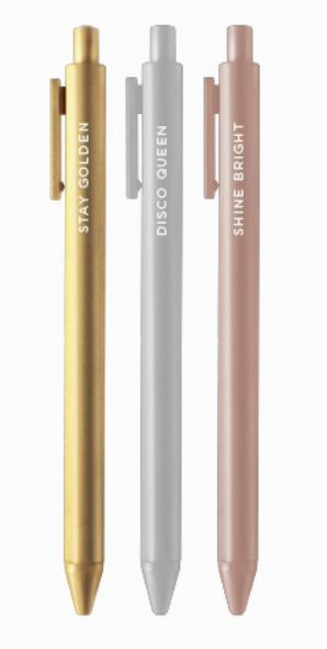 Stay Golden Pen Set