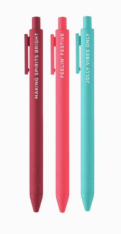 Making Spirits Bright Pen Set