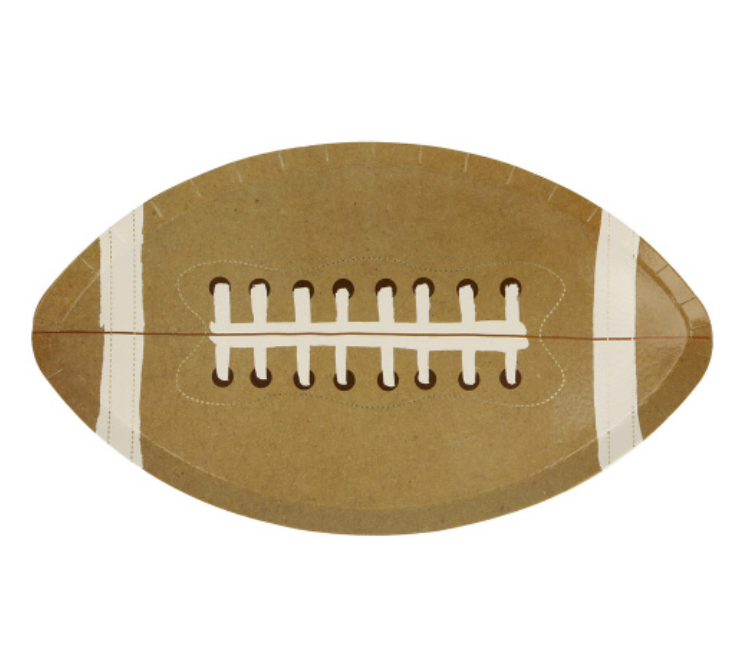 Meri Meri Football Plates 8ct