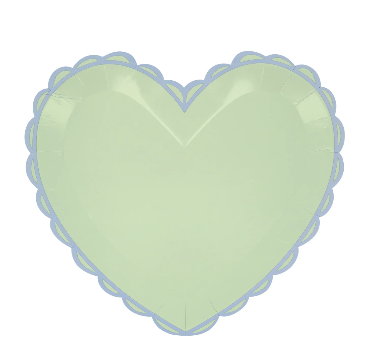 Meri Meri Pastel Heart Large Plates 8ct