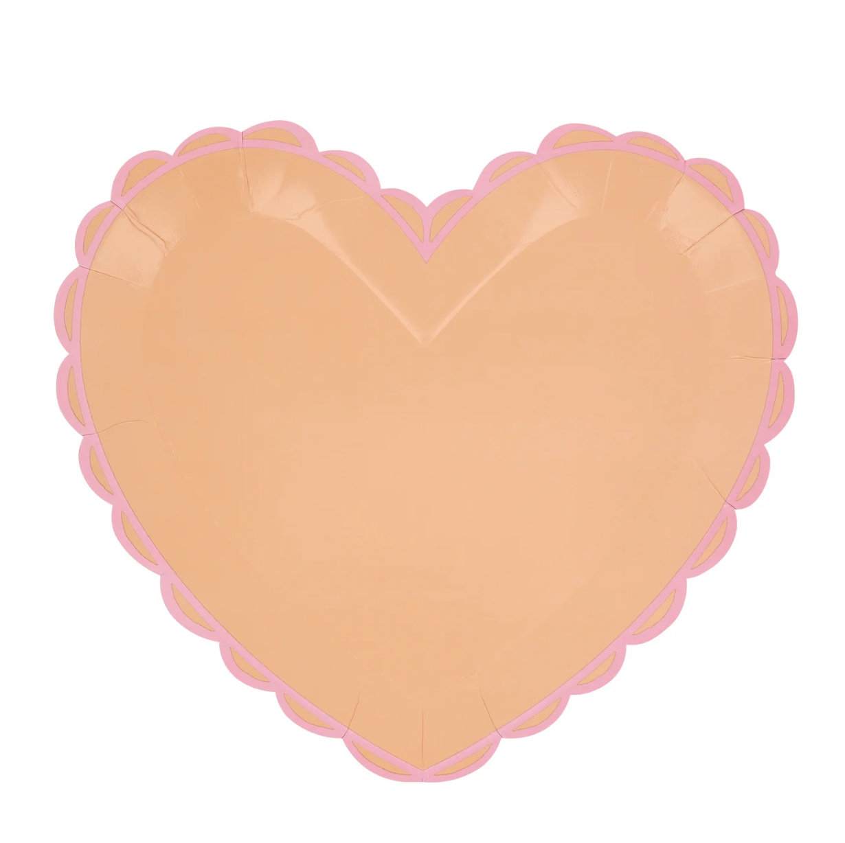 Meri Meri Pastel Heart Large Plates 8ct