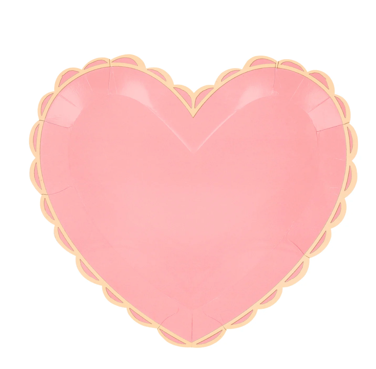 Meri Meri Pastel Heart Large Plates 8ct