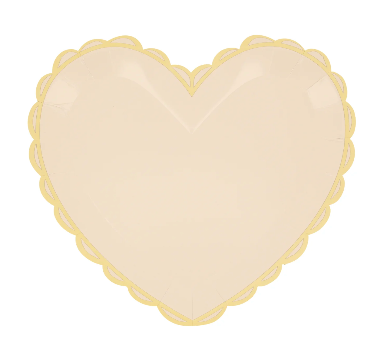 Meri Meri Pastel Heart Large Plates 8ct