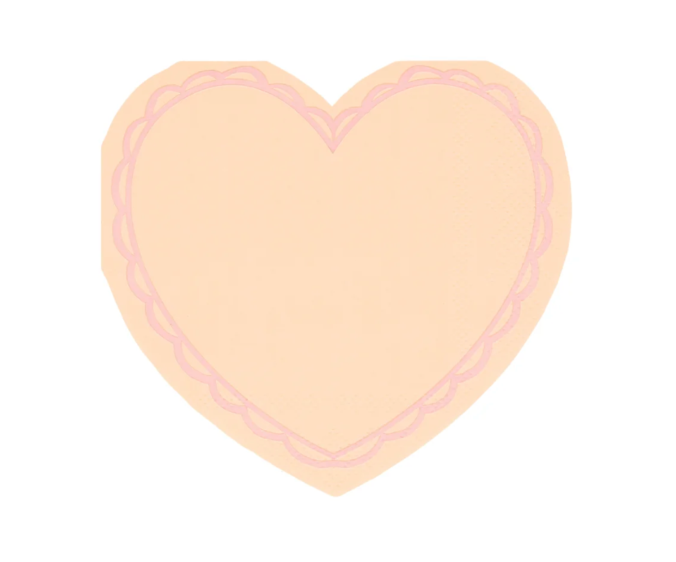 Meri Meri Pastel Heart Napkins 16ct