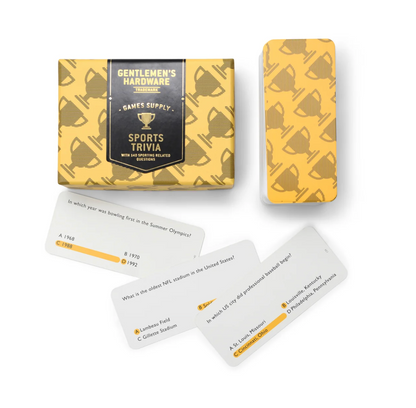 Sports Trivia Cards