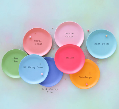 Glitterville Melamine Rainbow Platter