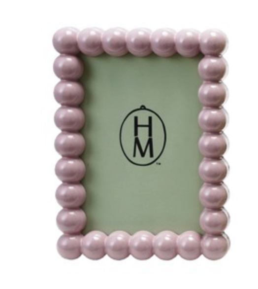 Bubble 4x6 Picture Frame - 4 Color Options
