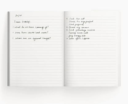 Striped Zebra Notebook