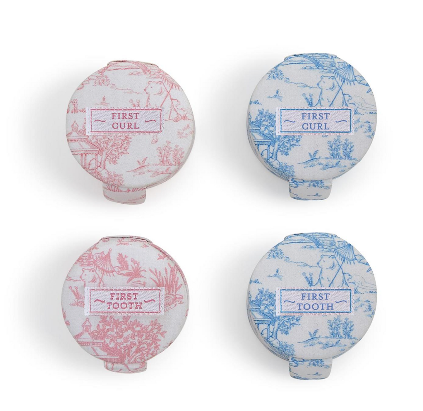 Baby's 1st Curl + Tooth Keepsake Boxes- Girl