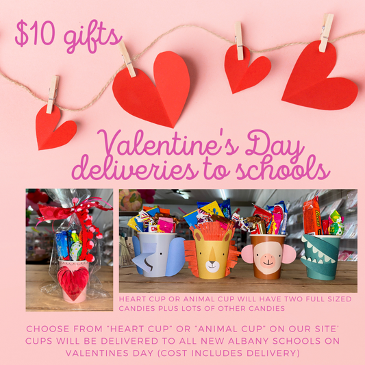 Valentines Day Gift Cup- NA SCHOOL FREE DELIVERY