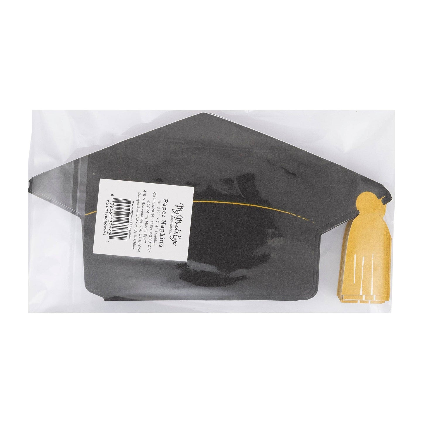 Graduation Cap Paper Napkin 18ct