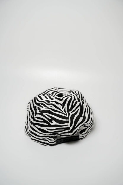 WANTED & WILD CANVAS CAP | ZEBRA PRINT