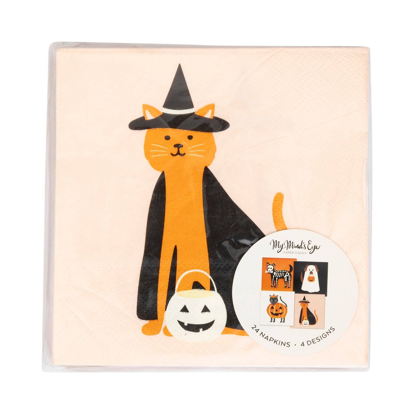 Costume Pets Cocktail Napkins 24ct