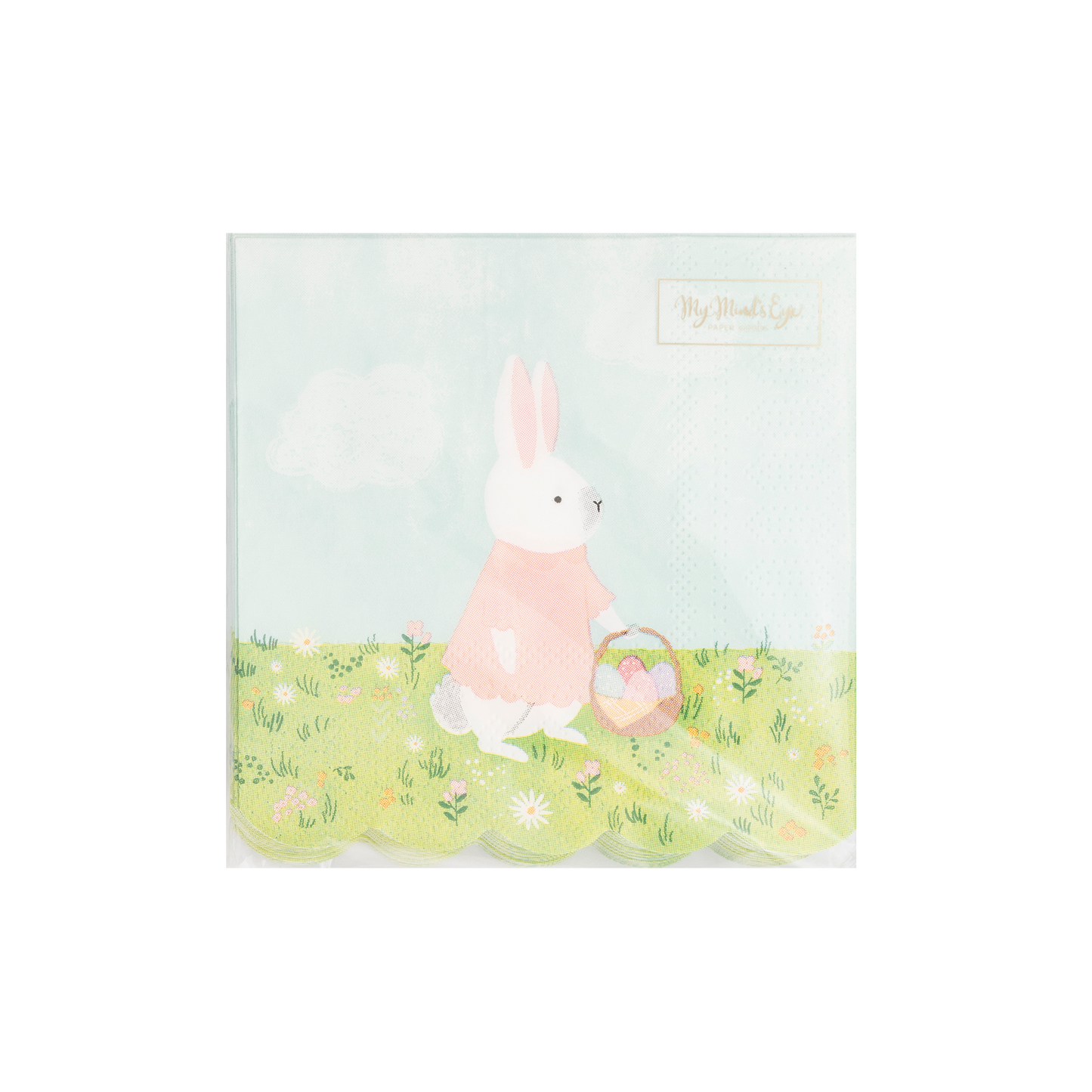 Bunny Cottage Napkin 24ct