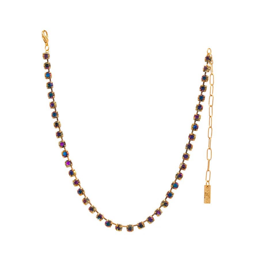 Sarina Necklace in Midnight Express: Chocolate