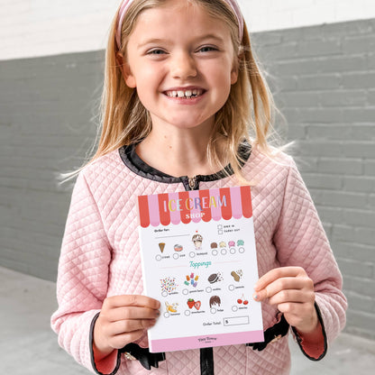 Play Notepad - Ice Cream Shop