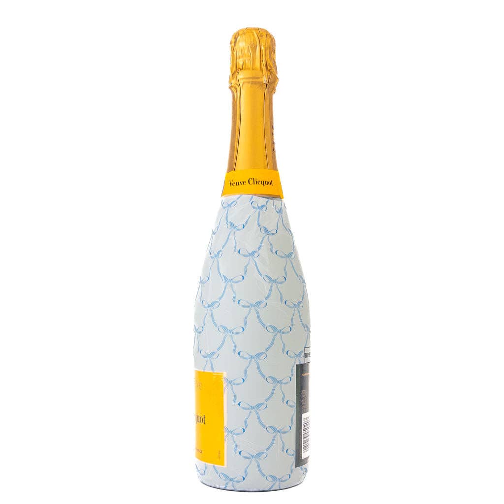 Beau Bottles Grandmillenial Blue Bows - Champagne Collection