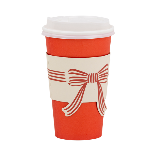 Red Bow To Go Cup 8ct