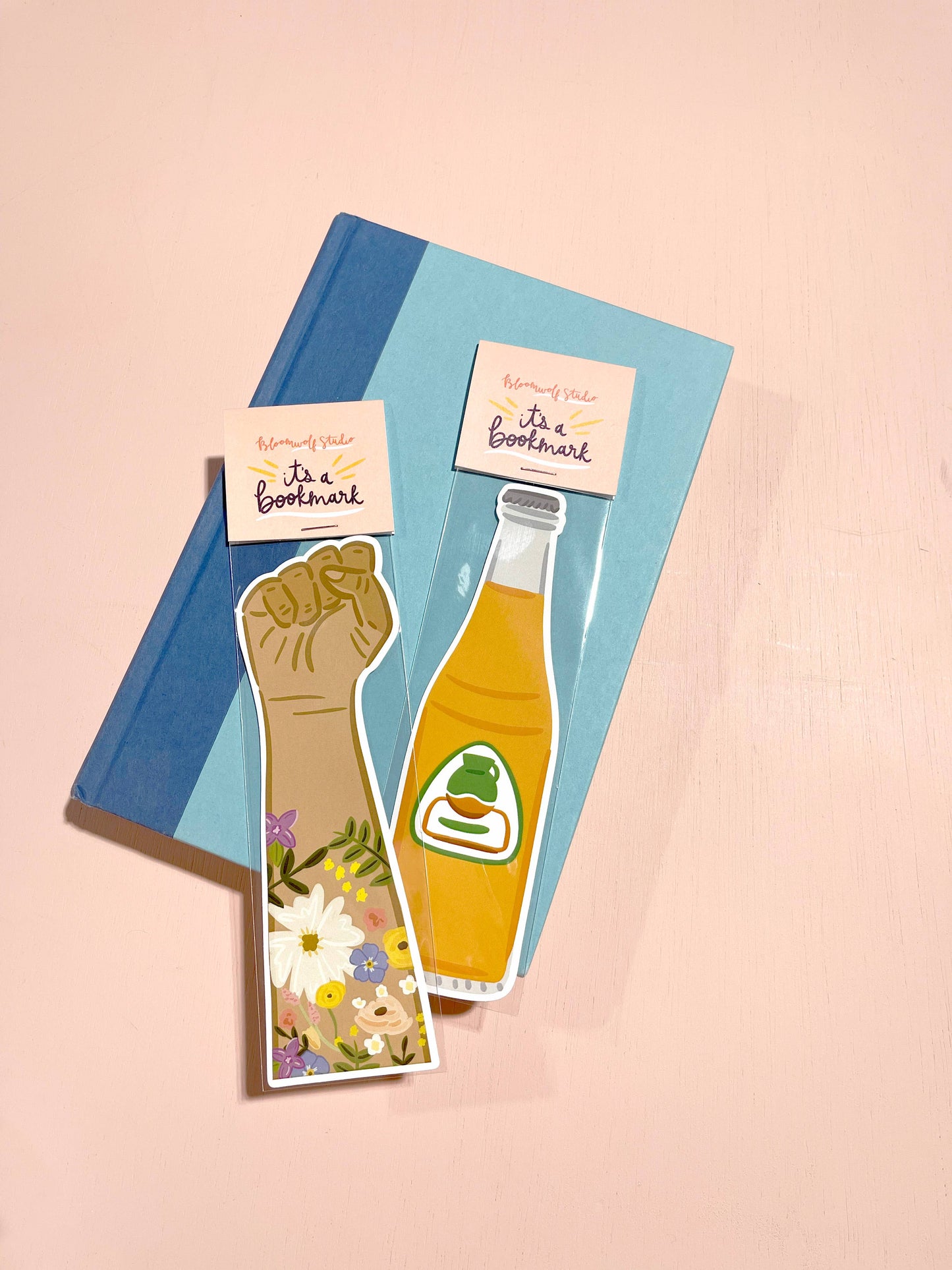 Flamingo Die Cut Bookmark