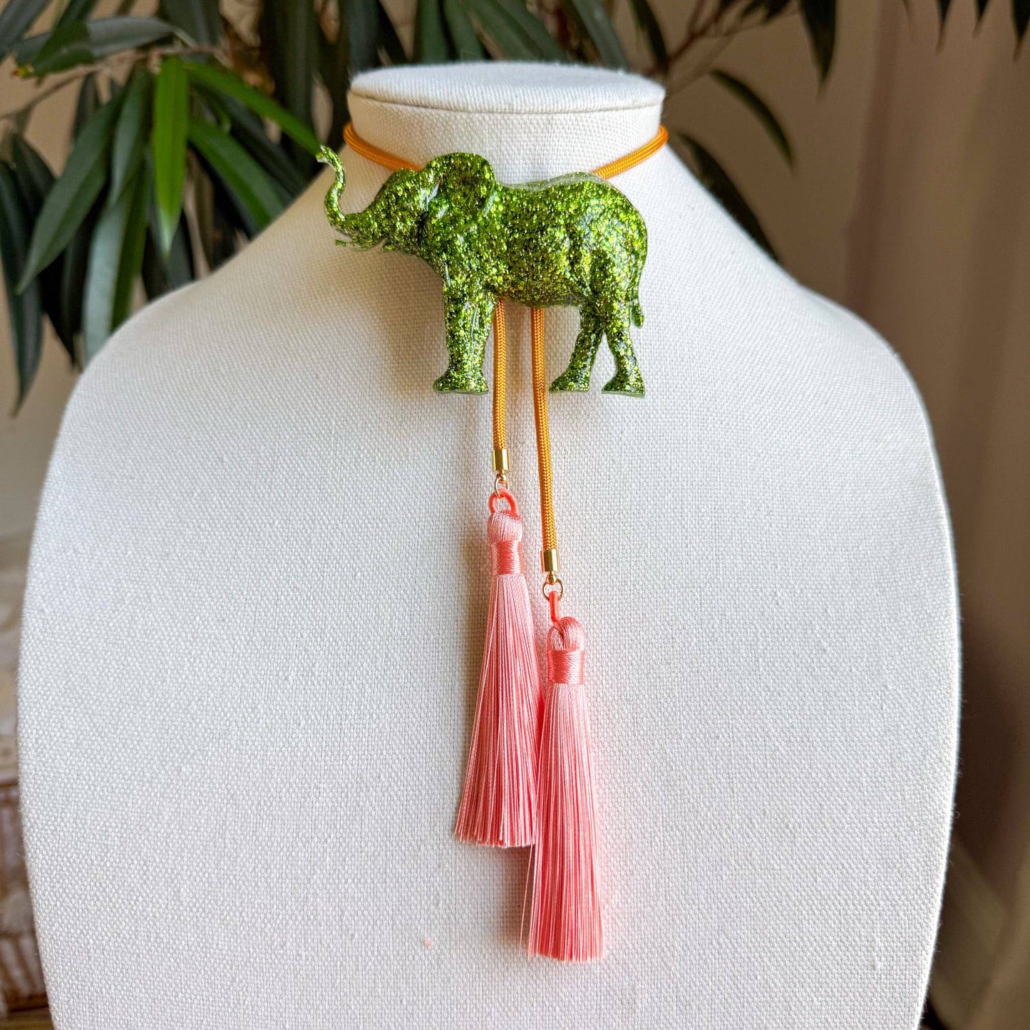 Elephant Bolo No. 2 Necklace