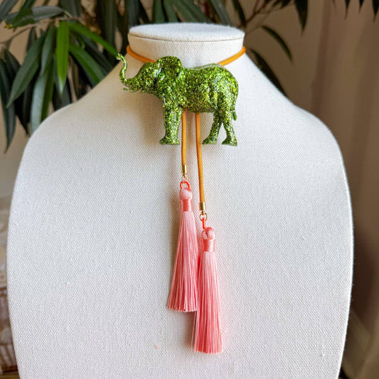 Elephant Bolo No. 2 Necklace