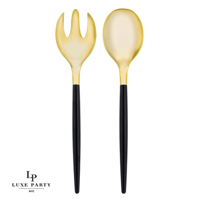 Black & Gold Serving Set