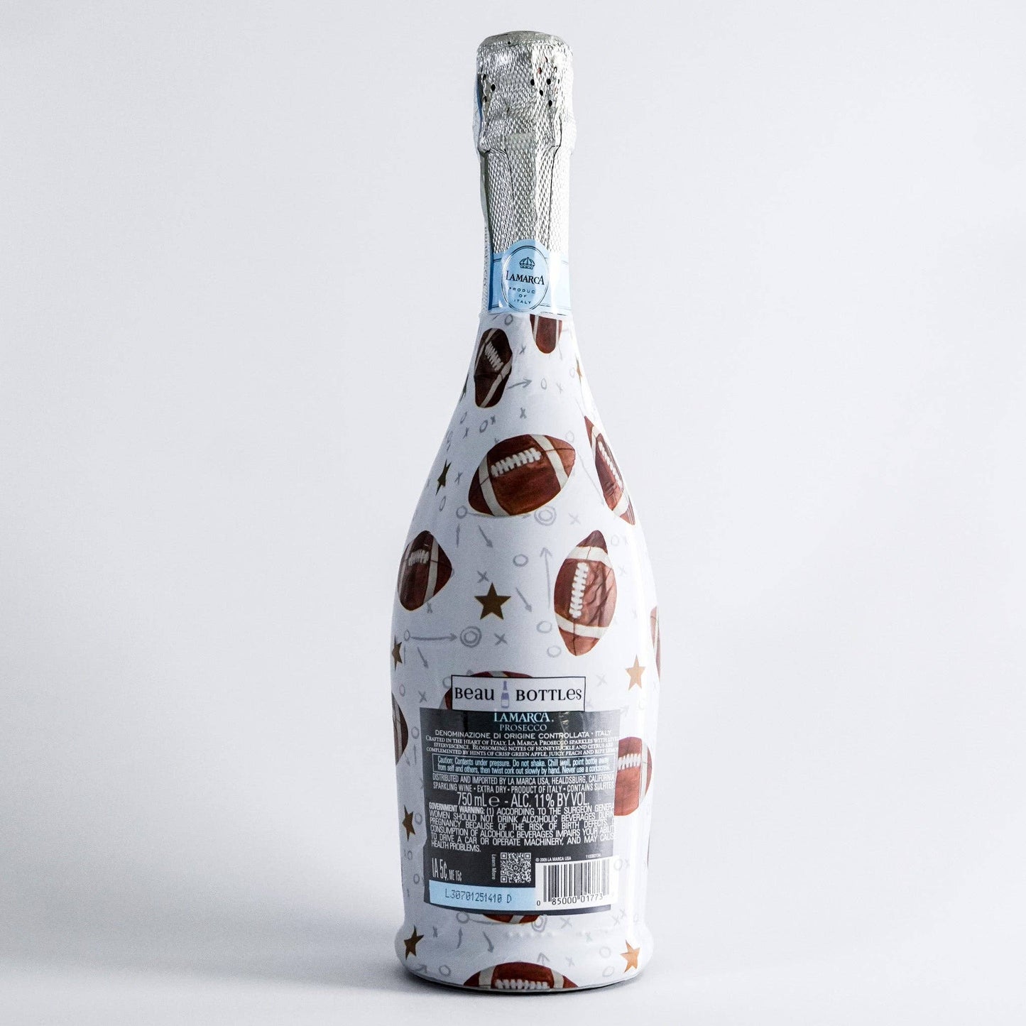 Beau Bottles Football - Prosecco Collection