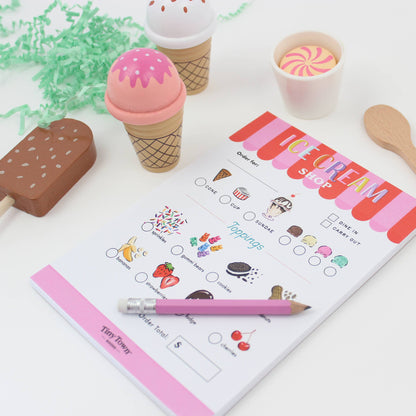 Play Notepad - Ice Cream Shop
