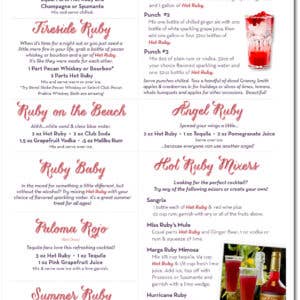 Hot Ruby Cranberry Cider Mix