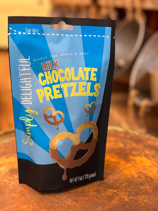 Milk Chocolate Covered Pretzels